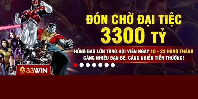 33Win Casino: Một trong những điểm đến giải trí hàng đầu 6 Chương trình khuyến mãi độc quyền siêu cuốn hút