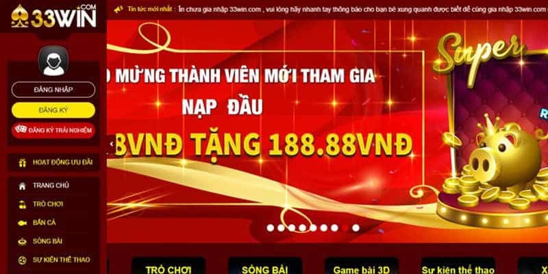33Win Thể thao: Điểm dừng chân lý tưởng cho cược thủ 4 Hệ thống khuyến mãi đa dạng