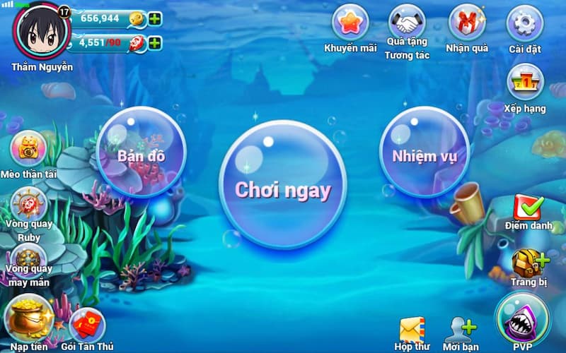 Bắn cá vui 33Win: Game săn cá đổi thưởng hot hiện nay 3 Gameplay dễ chơi, dễ thắng